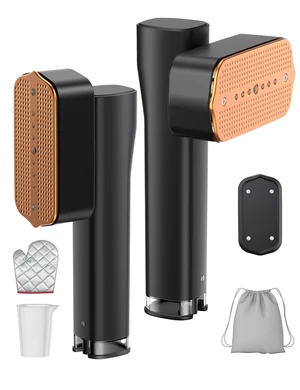 Travel Steamer for Clothes,35 g/min Steam Quick Wrinkle Removal | Garment Steamer With 100ml Tank,35min Steam,4 Modes ,Touch Control, LED Display,Portable for Travel & Home Gold Black Travel Steamer for Clothes,35 g/min Steam Quick Wrinkle Removal | Garment Steamer With 100ml Tank,35min Steam,4 Modes ,Touch Control, LED Display,Portable for Travel & Home Gold Black