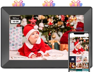 Smart WiFi Digital Picture Frame 10Inch Touchscreen Digital Photo Frame | digital frame Built-in 16GB Memory,Auto-Rotate Easy Setup to Share Photos or Videos via Uhale APP-Gifts for elders and friend Smart WiFi Digital Picture Frame 10Inch Touchscreen Digital Photo Frame | digital frame Built-in 16GB Memory,Auto-Rotate Easy Setup to Share Photos or Videos via Uhale APP-Gifts for elders and friend