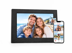 2K 64GB 11 Inch frameo Digital Photo Frame 1920x1300P Black | 2.4G/5G WiFi, IPS ultra-high-definition touch display with 100% color gamut, 420 nits brightness, 4:3 aspect ratio. 2K 64GB 11 Inch frameo Digital Photo Frame 1920x1300P Black | 2.4G/5G WiFi, IPS ultra-high-definition touch display with 100% color gamut, 420 nits brightness, 4:3 aspect ratio.