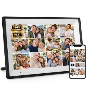 10.1 Inch Digital Picture Frame, 1280×800 HD IPS Touch Screen | Electronic Photo Frame Slideshow, Auto Rotate, Share Moments Instantly via AIMOR App from Anywhere,Gifts for Loves 10.1 Inch Digital Picture Frame, 1280×800 HD IPS Touch Screen | Electronic Photo Frame Slideshow, Auto Rotate, Share Moments Instantly via AIMOR App from Anywhere,Gifts for Loves