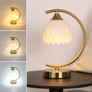 Tulip Table Lamp, 5200mAh Cordless Touch Control Table Lamp with 3 Color Temps & Stepless Dimming, Rechargeable Battery Table Lamp for Living Room, Bedroom, Office, Shelf (White Tulip) Tulip Table Lamp, 5200mAh Cordless Touch Control Table Lamp with 3 Color Temps & Stepless Dimming, Rechargeable Battery Table Lamp for Living Room, Bedroom, Office, Shelf (White Tulip)