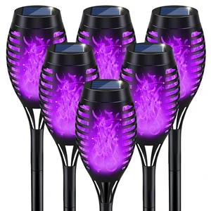Halloween Decorations Outdoor Flickering Flame Purple Halloween Solar Light | Solar Torch Lights for Halloween Yard Decorations, Waterproof Outdoor Halloween Lights for Garden Pathway Halloween Decor Halloween Decorations Outdoor Flickering Flame Purple Halloween Solar Light | Solar Torch Lights for Halloween Yard Decorations, Waterproof Outdoor Halloween Lights for Garden Pathway Halloween Decor
