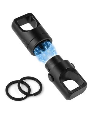KA45 Titanium Magnetic Quick Release Keychain | One-Hand Detachable Connector for Car Keys, House Keys, USB Drives and EDC KA45 Titanium Magnetic Quick Release Keychain | One-Hand Detachable Connector for Car Keys, House Keys, USB Drives and EDC