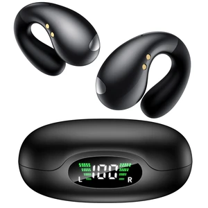 Ultra Open Ear Earbuds, Ergonomic Clip On Headphones for All-Day Comfort | Ergonomic clip-on curves follow the ear for a secure fit, while ultralight open-ear wear creates a barely-there feel. Ultra Open Ear Earbuds, Ergonomic Clip On Headphones for All-Day Comfort | Ergonomic clip-on curves follow the ear for a secure fit, while ultralight open-ear wear creates a barely-there feel.