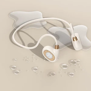 Open Ear Air Conduction Headset Wireless Bluetooth Sport Headphones with Mic Earphone Lightweight Painless Wearing Sweatproof Earpiece Stereo Earphone for Running Hiking Bicycling-HY 30 Off-White Open Ear Air Conduction Headset Wireless Bluetooth Sport Headphones with Mic Earphone Lightweight Painless Wearing Sweatproof Earpiece Stereo Earphone for Running Hiking Bicycling-HY 30 Off-White