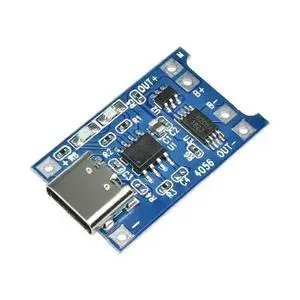 TP4056 Type-C 5V 1A Lithium Charger Module Charging Board with Protection Overcharge Discharge Protection Module TP4056 Type-C 5V 1A Lithium Charger Module Charging Board with Protection Overcharge Discharge Protection Module