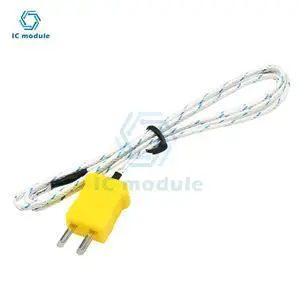 1M K-type Test Length Wire Temperature Meter Thermocouple Sensor Probe Cable Tester Line For Thermostat Multimeter 1M K-type Test Length Wire Temperature Meter Thermocouple Sensor Probe Cable Tester Line For Thermostat Multimeter