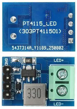 PT4115 LED Driver Module 12V 1-10S Constant Current Driver Output Module For LED Strip Light Applications PT4115 LED Driver Module 12V 1-10S Constant Current Driver Output Module For LED Strip Light Applications