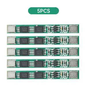 5PCS/Lot 1S 3.7V 4A Li-ion Charging Protection Board Module 2MOS BMS Protection Board 5PCS/Lot 1S 3.7V 4A Li-ion Charging Protection Board Module 2MOS BMS Protection Board