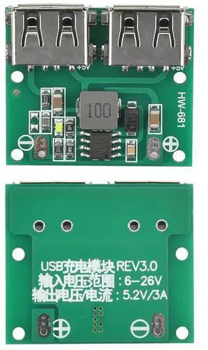 9V 12V 24V to 5V DC-DC Step Down Charger Power Module Dual USB Output Buck Voltage Board 3A Car Charge Charging Regulator 9V 12V 24V to 5V DC-DC Step Down Charger Power Module Dual USB Output Buck Voltage Board 3A Car Charge Charging Regulator