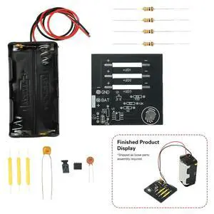 DC 6V Stepless Dimming Electronic DIY Engineering Kit Soldering Skills Practice DIY Electronic Component Kit DC 6V Stepless Dimming Electronic DIY Engineering Kit Soldering Skills Practice DIY Electronic Component Kit