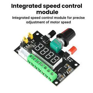 12V 24V Stepper Motor Driver Controller Speed Regulator PWM Pulse Signal Generator Module With LED Display 12V 24V Stepper Motor Driver Controller Speed Regulator PWM Pulse Signal Generator Module With LED Display