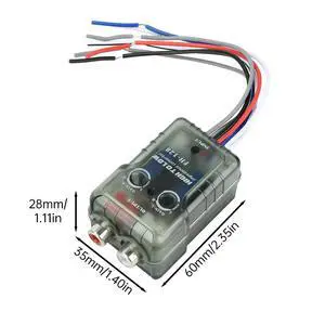 High-performance Car Stereo Speak Hi-Low Converter Module RCA Adapter Quick-Connection for Car Audio Accessories High-performance Car Stereo Speak Hi-Low Converter Module RCA Adapter Quick-Connection for Car Audio Accessories