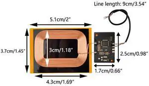 5V 1.5A Charger Receiver Terminal Module PCBA Board Coil 7.5w for Phone For Fast Quick Charger 5V 1.5A Charger Receiver Terminal Module PCBA Board Coil 7.5w for Phone For Fast Quick Charger