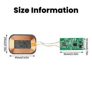 5W 3.7V Coil Charging Module Charger PCPA DIY Electronic Component kit 5W 3.7V Coil Charging Module Charger PCPA DIY Electronic Component kit