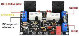 DC10V-45V 150W Max Tube High Power Amplifiers HIFI Audio Amplifier Board Electronic Kit DC10V-45V 150W Max Tube High Power Amplifiers HIFI Audio Amplifier Board Electronic Kit