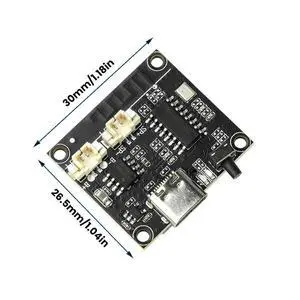 DC 5V 3W TWS Bluetooth-compatible Power Amplifier Board Support TF card Type-C Interface DC 5V 3W TWS Bluetooth-compatible Power Amplifier Board Support TF card Type-C Interface