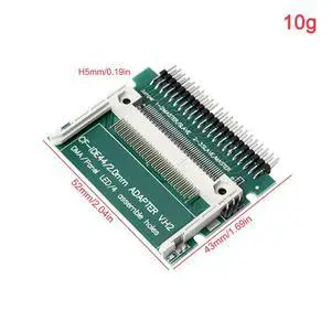 CF Adapter Card CF to IDE SSD HDD Adapter Module Compact Flash CF Memory Card to 2.5-inch 44Pin IDE Laptop SSD HDD Adapter Card CF Adapter Card CF to IDE SSD HDD Adapter Module Compact Flash CF Memory Card to 2.5-inch 44Pin IDE Laptop SSD HDD Adapter Card