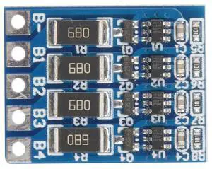 4S 4.2V 14.4V 16.8V 68mA BMS Li-ion LMO LiFePO4 Lithium Charge Balance Protection Board Module 4S 4.2V 14.4V 16.8V 68mA BMS Li-ion LMO LiFePO4 Lithium Charge Balance Protection Board Module