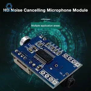 HD Noise Reduction Microphone Module Megaphone Module Real-time Noise Cancellation Movement Vocal Pickup Chip JRL21 HD Noise Reduction Microphone Module Megaphone Module Real-time Noise Cancellation Movement Vocal Pickup Chip JRL21