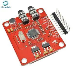 VS1053 MP3 Module With SD Card Slot VS1053B Ogg Real-time Recording for Stereo Output and Mic Port 5V AMS1117 DIY KIT VS1053 MP3 Module With SD Card Slot VS1053B Ogg Real-time Recording for Stereo Output and Mic Port 5V AMS1117 DIY KIT