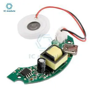 2W Micro USB Humidifier Circuit Board 108khz Driver Board Circuit Board 5V Control Board PCB Motherboard 2W Micro USB Humidifier Circuit Board 108khz Driver Board Circuit Board 5V Control Board PCB Motherboard