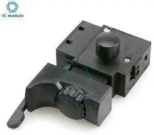1PC FA2-6/1BLock On Power Tool Electric Drill Speed Control Trigger Button Switch 6(6)A 250V 5E4 1PC FA2-6/1BLock On Power Tool Electric Drill Speed Control Trigger Button Switch 6(6)A 250V 5E4