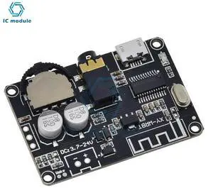 DC3.7-24V BT 5.0 Stereo Audio Decoder Board Mp3 Lossless Decoder Board Stereo Music Module XY-WRBT DC3.7-24V BT 5.0 Stereo Audio Decoder Board Mp3 Lossless Decoder Board Stereo Music Module XY-WRBT