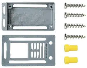 ESP32 Protective Enclosure Grey Plastic Housing For 30Pin Bluetooth Board Type C Port Open GPIO Design With Mount Holes ESP32 Protective Enclosure Grey Plastic Housing For 30Pin Bluetooth Board Type C Port Open GPIO Design With Mount Holes