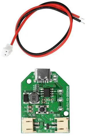 Type C USB Charging Small Fan Circuit Board 9V Boost Three Speed Stepless Speed Regulation Charging Handheld Fan Control Board Type C USB Charging Small Fan Circuit Board 9V Boost Three Speed Stepless Speed Regulation Charging Handheld Fan Control Board