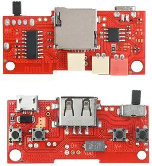 Micro USB DC 5V BT Audio Amplifier Board V512 Car Audio Player Lossless Audio Decoder Board TF Card USB Micro USB DC 5V BT Audio Amplifier Board V512 Car Audio Player Lossless Audio Decoder Board TF Card USB