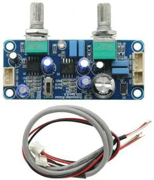 1pcs Low Pass Filter Bass Subwoofer Single Power DC 9-32V Pre-AMP Amplifier Board Dual Channel With Bass Volume Control 1pcs Low Pass Filter Bass Subwoofer Single Power DC 9-32V Pre-AMP Amplifier Board Dual Channel With Bass Volume Control