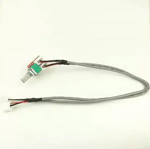 Volume potentiometer duplex 50K adapter board with 300mm shielded wire DIY audio power amplifier board module Volume potentiometer duplex 50K adapter board with 300mm shielded wire DIY audio power amplifier board module