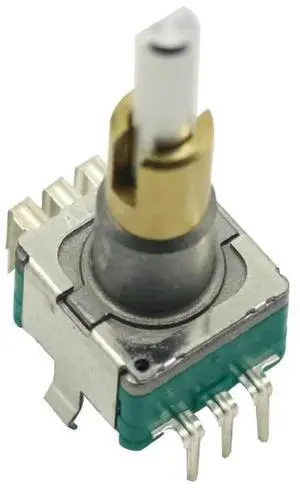 1PCS EC11EBB24C03 Dual axis encoder with switch 30 positioning number 15 pulse point handle 25mm For Board Module 1PCS EC11EBB24C03 Dual axis encoder with switch 30 positioning number 15 pulse point handle 25mm For Board Module