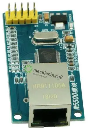 Replace W5100 Ethernet Shield LAN Network Module W5500 Support TCP/IP 51/ STM32 Microcontroller With 32k Bytes SPI 3.3V/5V Replace W5100 Ethernet Shield LAN Network Module W5500 Support TCP/IP 51/ STM32 Microcontroller With 32k Bytes SPI 3.3V/5V