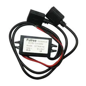 15W Waterproof Step Down Volt Power Module UN3F USB Car Power Charger DC Buck Converter Module Voltage Regulator 12 V to 5 V 3A 15W Waterproof Step Down Volt Power Module UN3F USB Car Power Charger DC Buck Converter Module Voltage Regulator 12 V to 5 V 3A