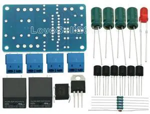 Audio Speaker Protection Board Components Boot Delay DC Protect Kit DIY For Stereo Amplifier Gauge Breadboard Double Channel Audio Speaker Protection Board Components Boot Delay DC Protect Kit DIY For Stereo Amplifier Gauge Breadboard Double Channel
