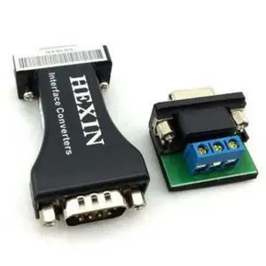 HEXIN RS232 To RS485 Serial Port Data Interface Adapter Converter 1.2KM 3 Bit Wholesale HEXIN RS232 To RS485 Serial Port Data Interface Adapter Converter 1.2KM 3 Bit Wholesale