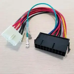 20Pin ATX To 2x Port 6Pin AT PSU Converter Power Cable Cord for 286 386 486 586 Old Computer 20Pin ATX To 2x Port 6Pin AT PSU Converter Power Cable Cord for 286 386 486 586 Old Computer