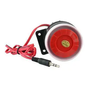Loud Siren Alarm Indoor 120dB Wired Home Security Alarm Anti-Theft For Family Elevator ATM DC 12V ABS Material Loud Siren Alarm Indoor 120dB Wired Home Security Alarm Anti-Theft For Family Elevator ATM DC 12V ABS Material
