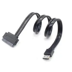 7+15Pin SATA HDD To Power ESATA Adapter Power Esata USB 2.0 5V 12V Combo To 2.5Inch 3.5Inch 22Pin Sata Hdd Adapter Cable 7+15Pin SATA HDD To Power ESATA Adapter Power Esata USB 2.0 5V 12V Combo To 2.5Inch 3.5Inch 22Pin Sata Hdd Adapter Cable