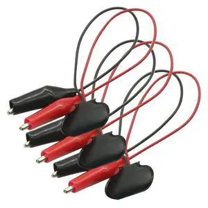 3PCS 9V Snap Connector to Dual Wire Clips Cable Alligator Clip Cable 3PCS 9V Snap Connector to Dual Wire Clips Cable Alligator Clip Cable