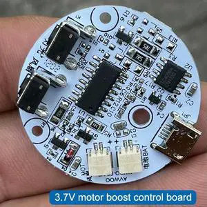 diy electronic 3.7V motor boost control board with LED diy electronic 3.7V motor boost control board with LED