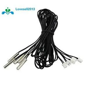 2 PCS NTC Thermistor accuracy temperature sensor 10K 1% 3950 Waterproof Probe 1m 2 PCS NTC Thermistor accuracy temperature sensor 10K 1% 3950 Waterproof Probe 1m