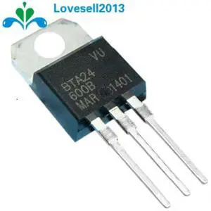 5 PCS BTA24-600B BTA24 TRIAC 600V 25A TO-220AB 5 PCS BTA24-600B BTA24 TRIAC 600V 25A TO-220AB