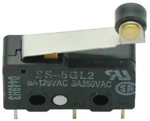 2PCS X SS-5GL2 Limit Switch 3 Pins Microswitch Micro Switch 2PCS X SS-5GL2 Limit Switch 3 Pins Microswitch Micro Switch