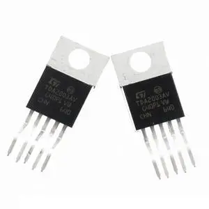 10PCS ZIP-5 ST 10W TDA2003 CAR RADIO AUDIO AMPLIFIER 10PCS ZIP-5 ST 10W TDA2003 CAR RADIO AUDIO AMPLIFIER