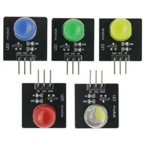 5PCS DC3.3V-5V 10mm LED light-emitting Module Indicator Light-emitting Tube LED indicator Light Sensor 5PCS DC3.3V-5V 10mm LED light-emitting Module Indicator Light-emitting Tube LED indicator Light Sensor