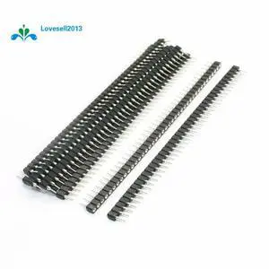 10Pcs Single Row 40Pin 2.54mm Round Female Pin Header 10Pcs Single Row 40Pin 2.54mm Round Female Pin Header