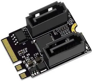 M2 To SATA3.0 Expansion Card KEY A + E M.2 To SATA Hard Disk Adapter Card Without Driver Installation M2 To SATA3.0 Expansion Card KEY A + E M.2 To SATA Hard Disk Adapter Card Without Driver Installation